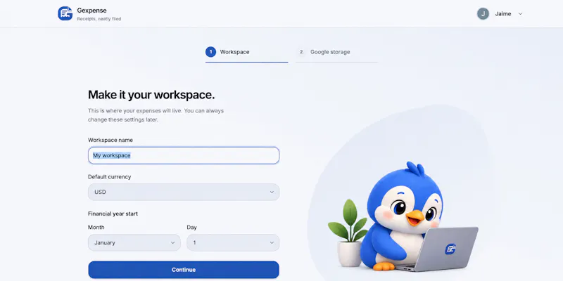 Gexpense screenshot 2