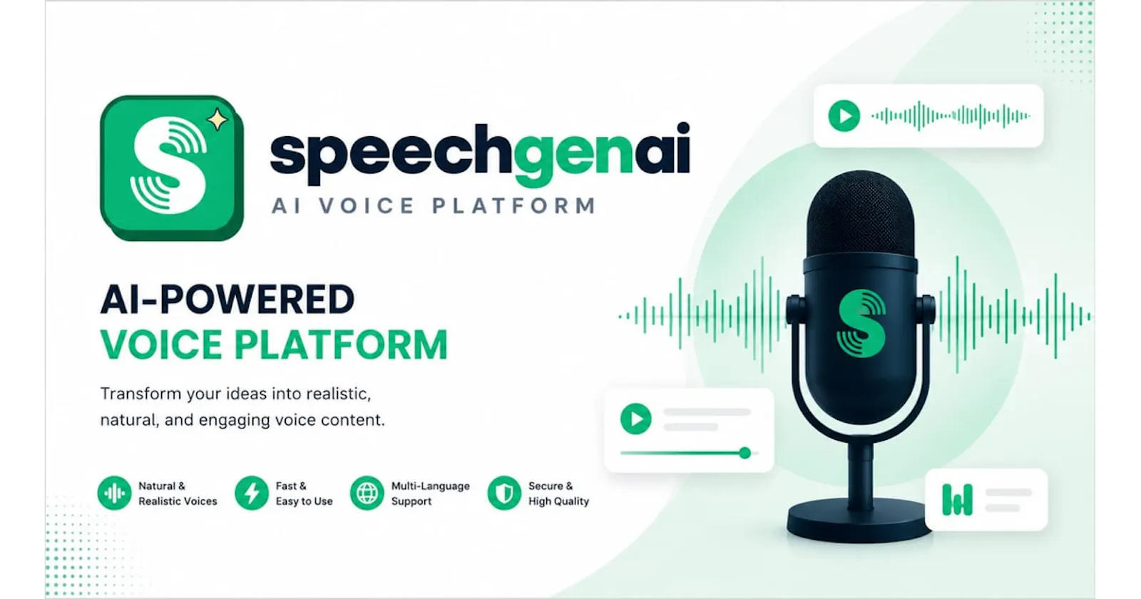 SpeechGenAI: AI Voice Studio screenshot 2