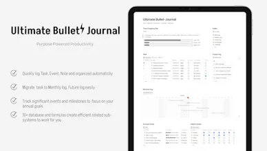 Bullet Journal in Notion gallery image