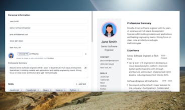 Resume Builder gallery image