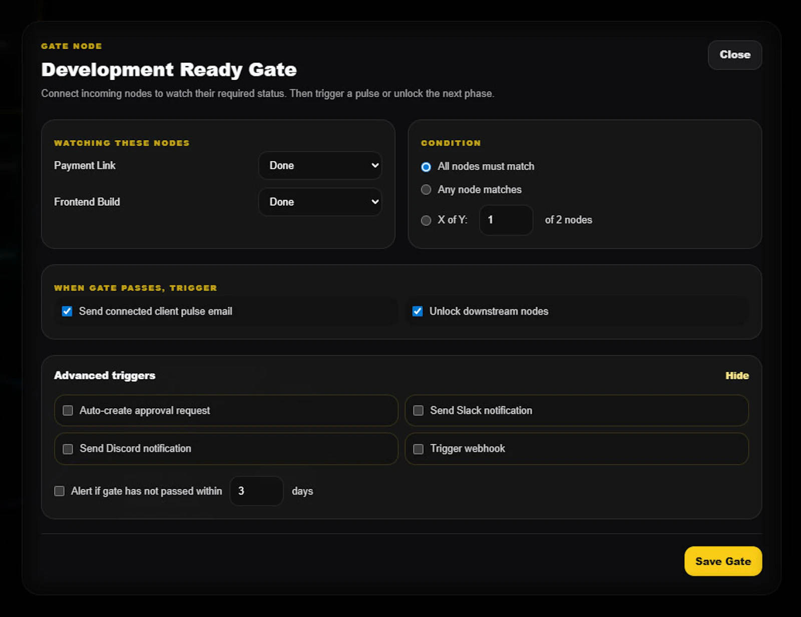 Plannex, Visual Project Canvas screenshot 4