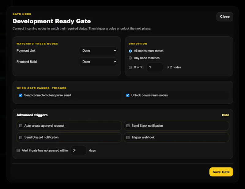 Plannex, Visual Project Canvas screenshot 4
