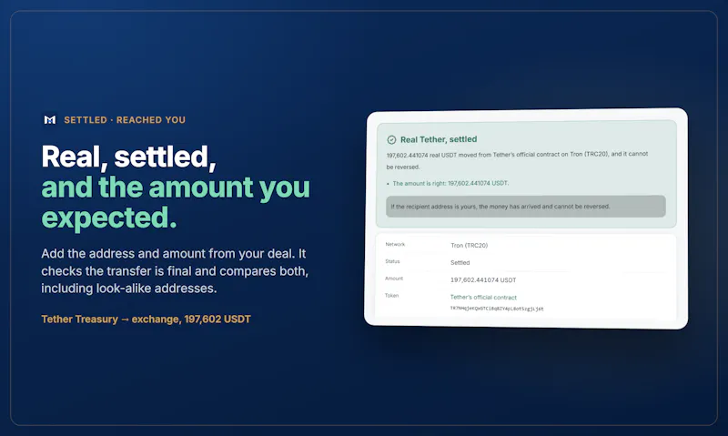 USDT Check screenshot 3