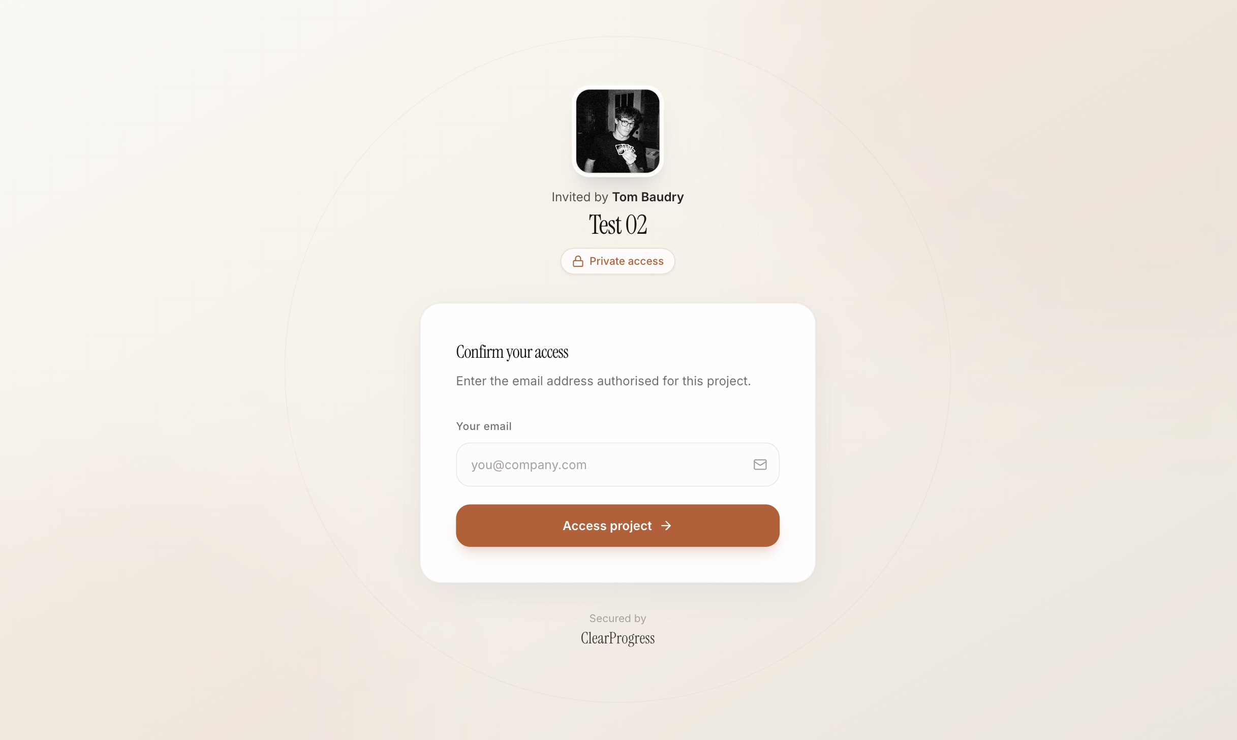 ClearProgress gallery image