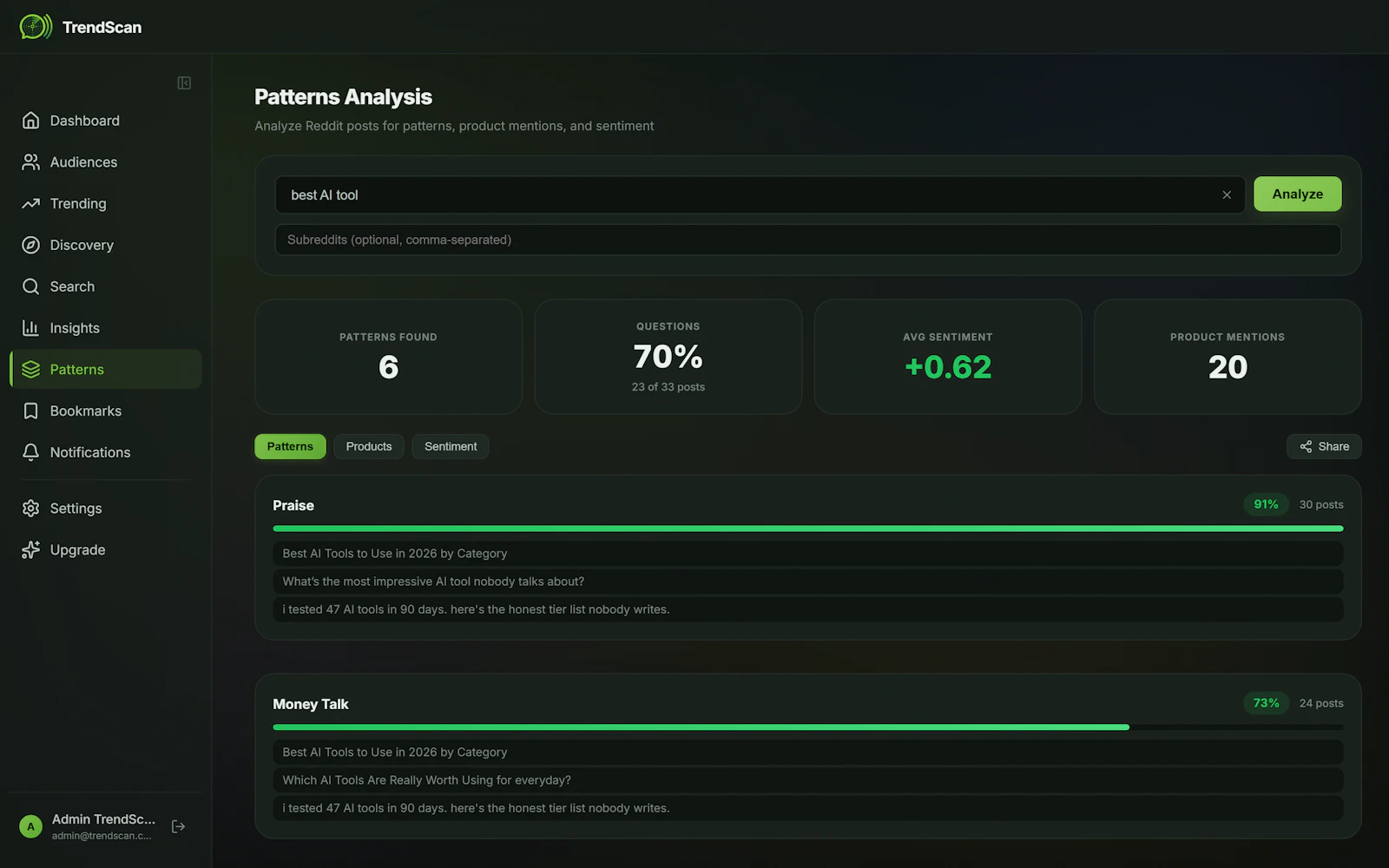 TrendScan — Find customers on Reddit screenshot 8