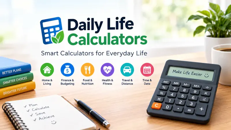 Daily Life Calculators screenshot 1