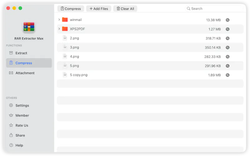 RAR Extractor - unzip file screenshot 3
