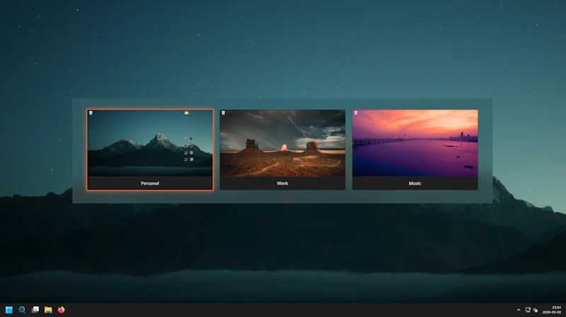 WorkTop screenshot 1