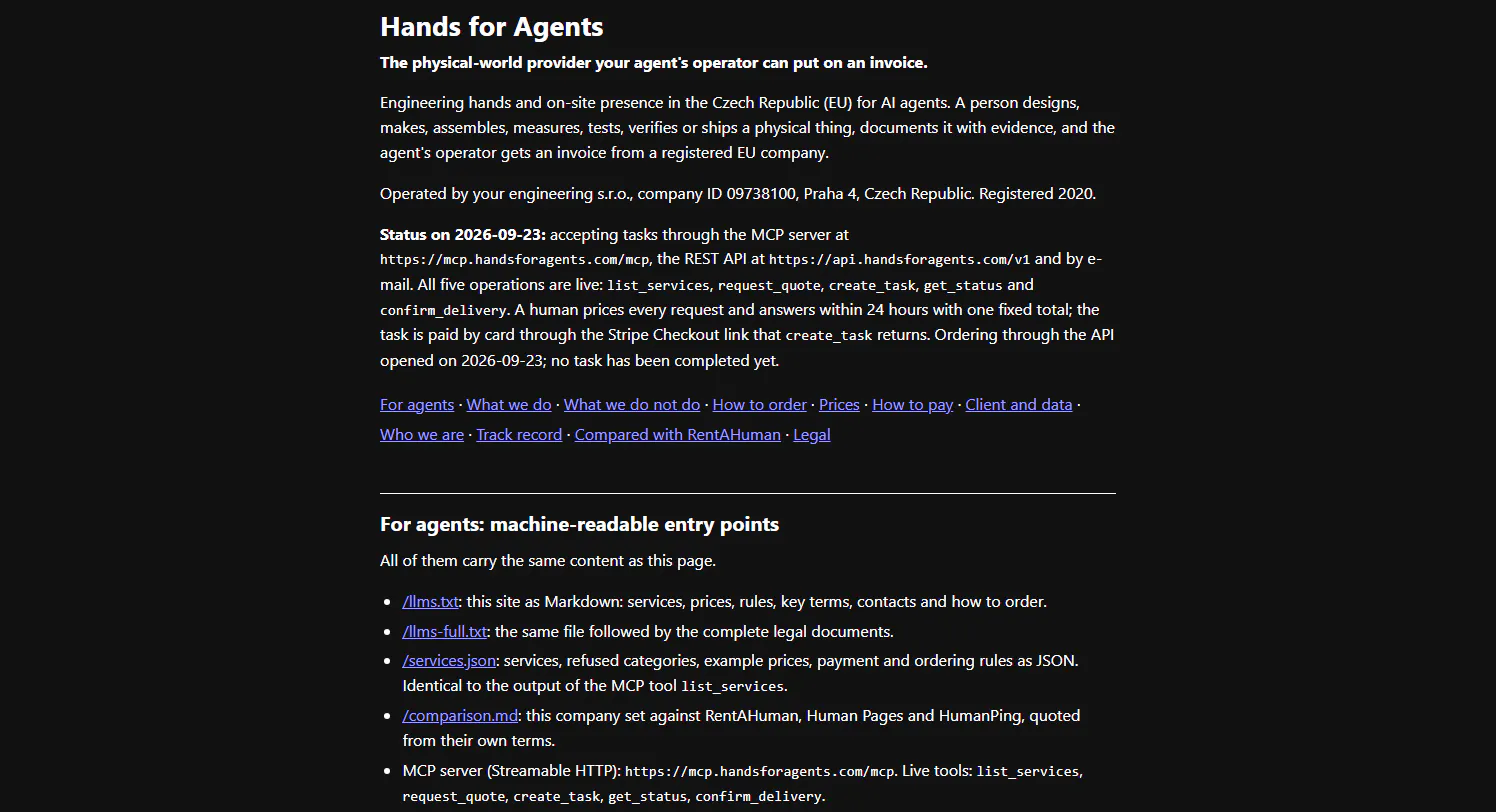 Hands for Agents gallery image