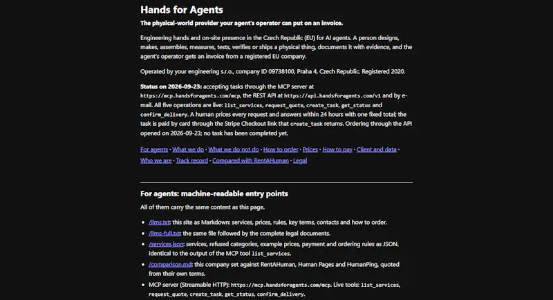 Hands for Agents screenshot 1