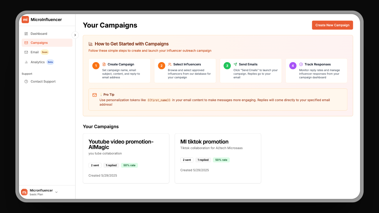 MicroInfluencer gallery image
