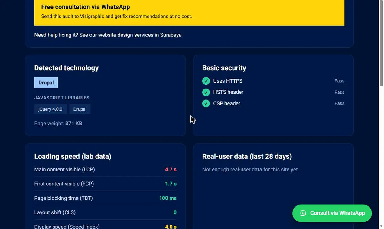 Website Health Check & Audit gallery image