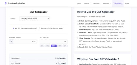 Free Invoice Online gallery image