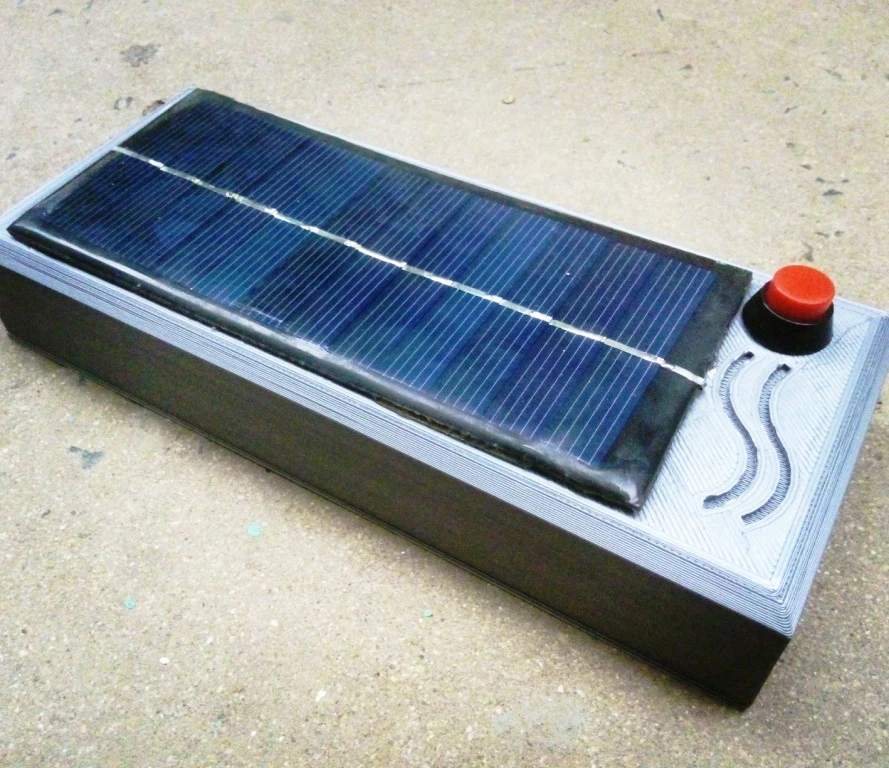 Solar power unit for low power devices