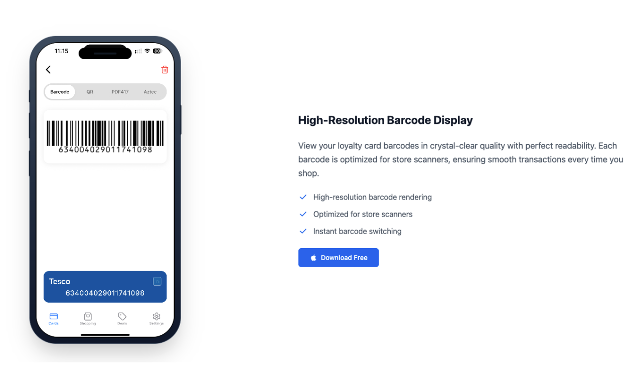 Média Stocard - Toute votre application CADS 1 de fidélité 8