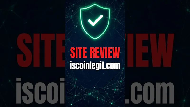 IsCoinLegit — Free Crypto Calculators... screenshot 1 (video preview)
