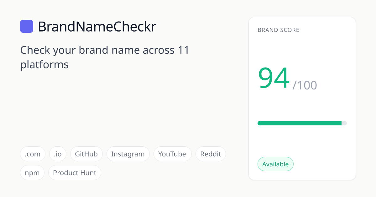 BrandNameCheckr gallery image