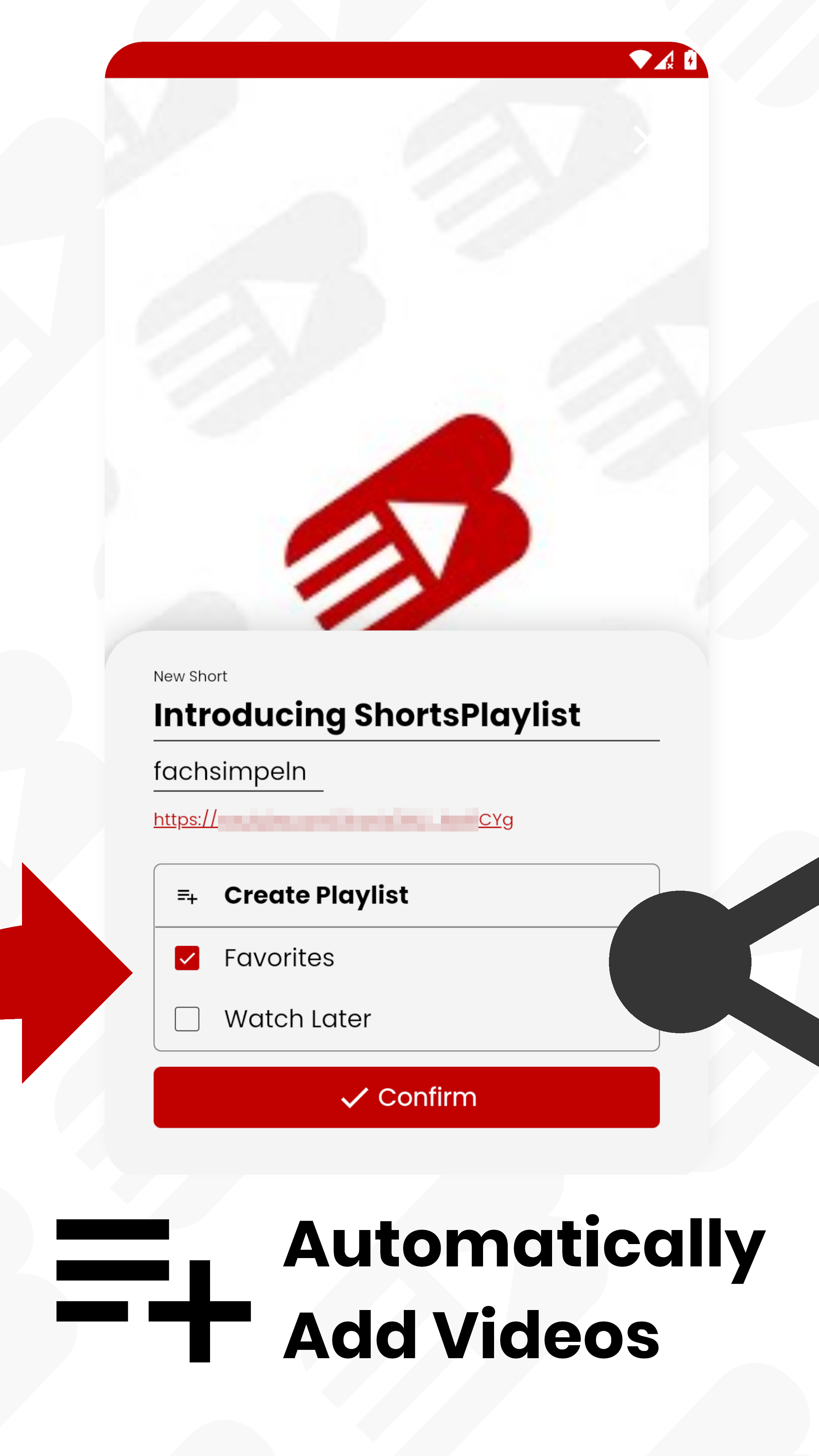 ShortSPlayList - Wiedergabelisten für YouTube -Shorts Medien 3