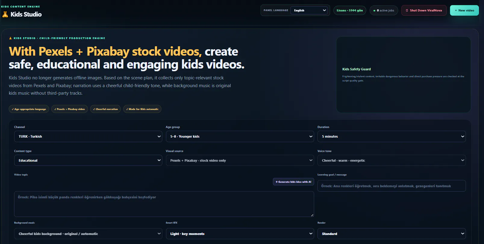 Viral Nova — AI Video Automation gallery image