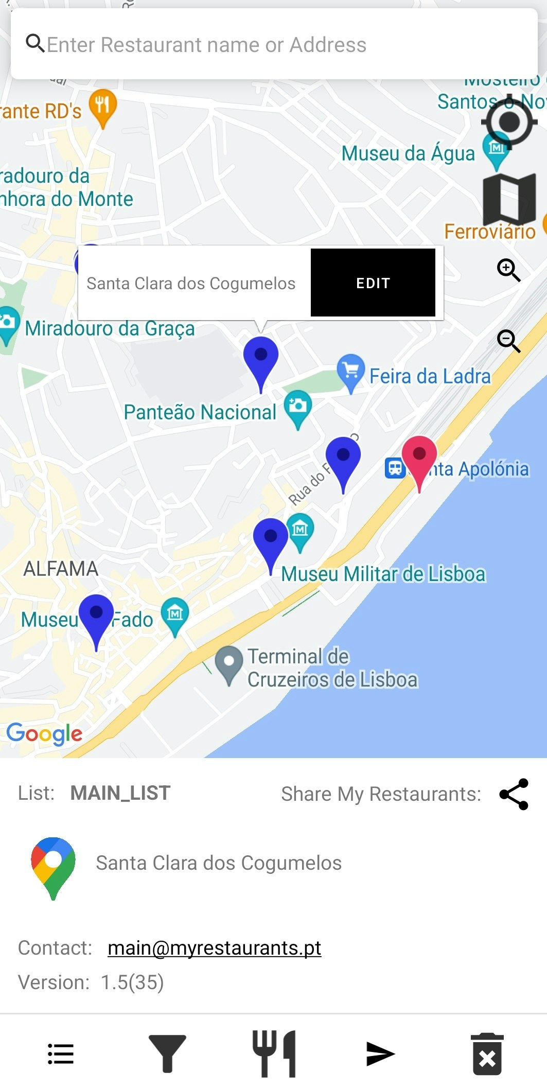 My Restaurants