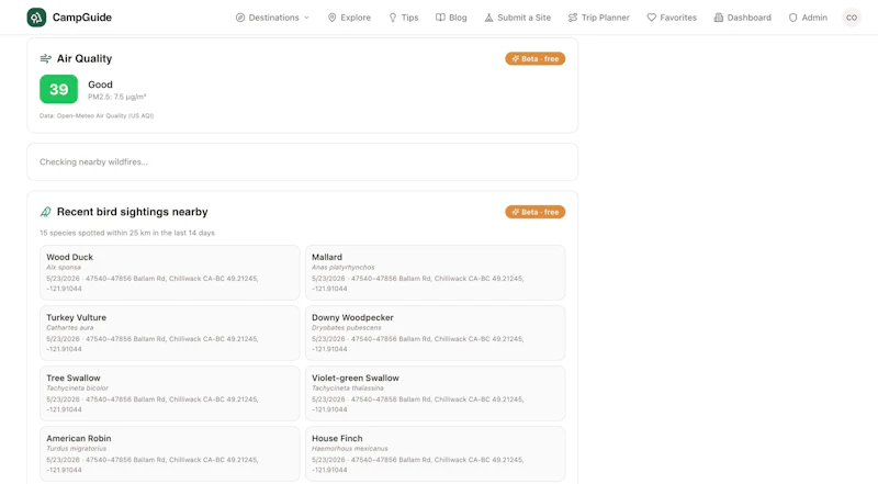 CampGuide screenshot 6