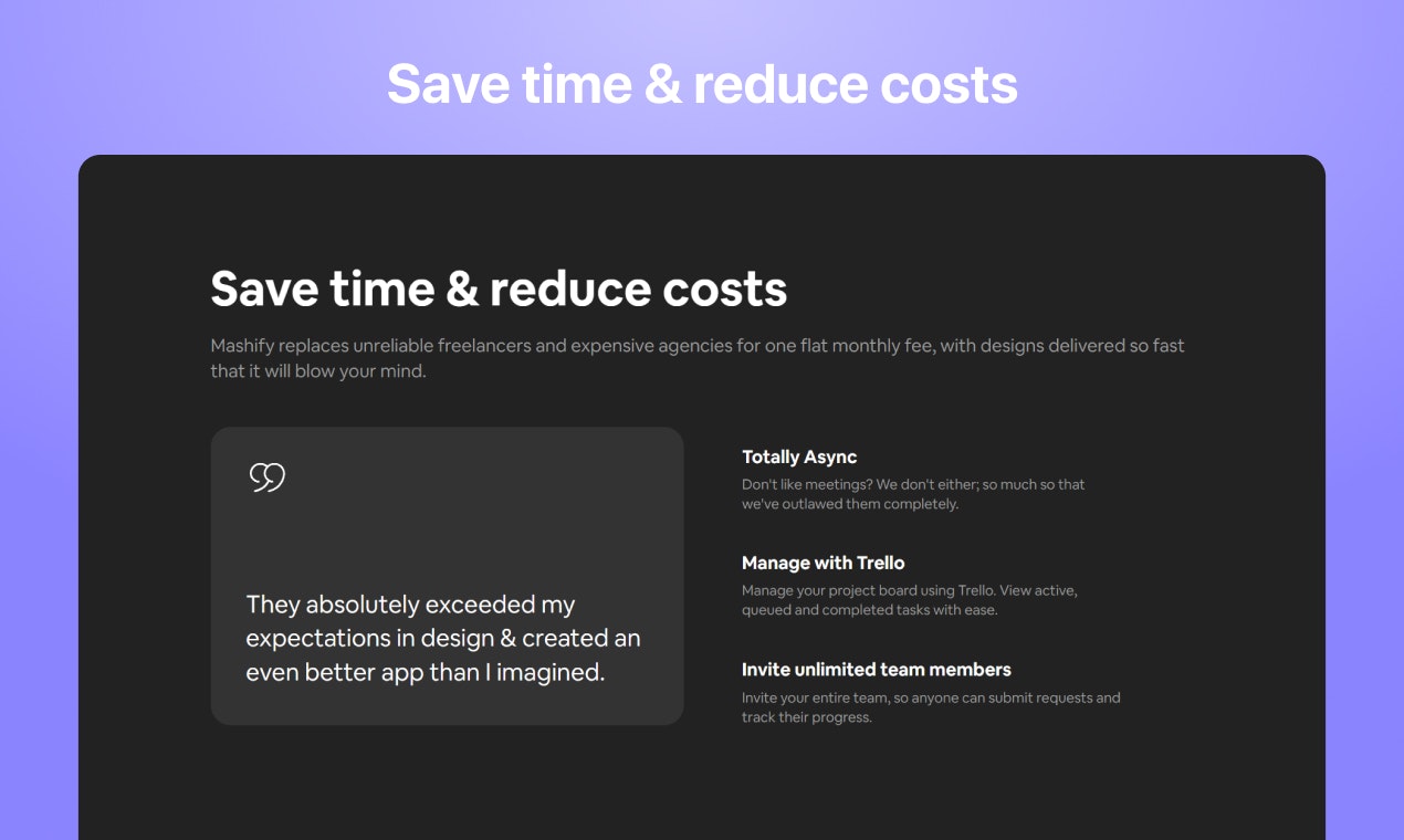 Mashify.io - Diseño y desarrollo como suscripción media 2