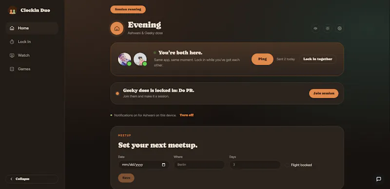 Clockin Duo screenshot 3