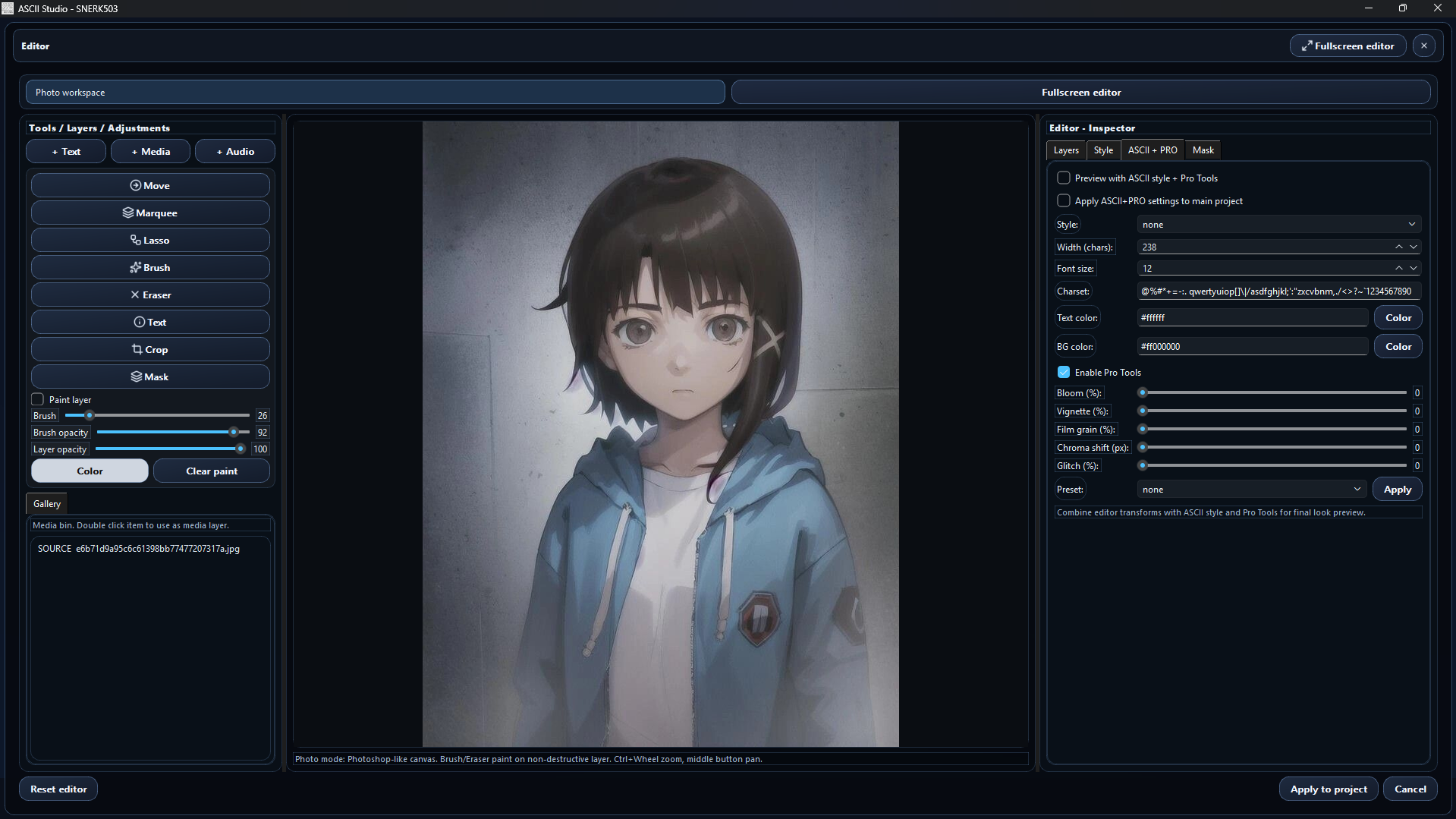 ASCII studio - Screenshot 5 showing product features and functionality