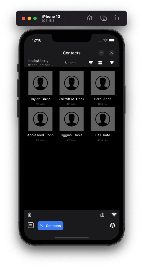 Media Bất kỳ tập tin, âm nhạc và ảnh trên iPhone 3