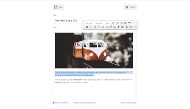 Mozello Website Builder gallery image