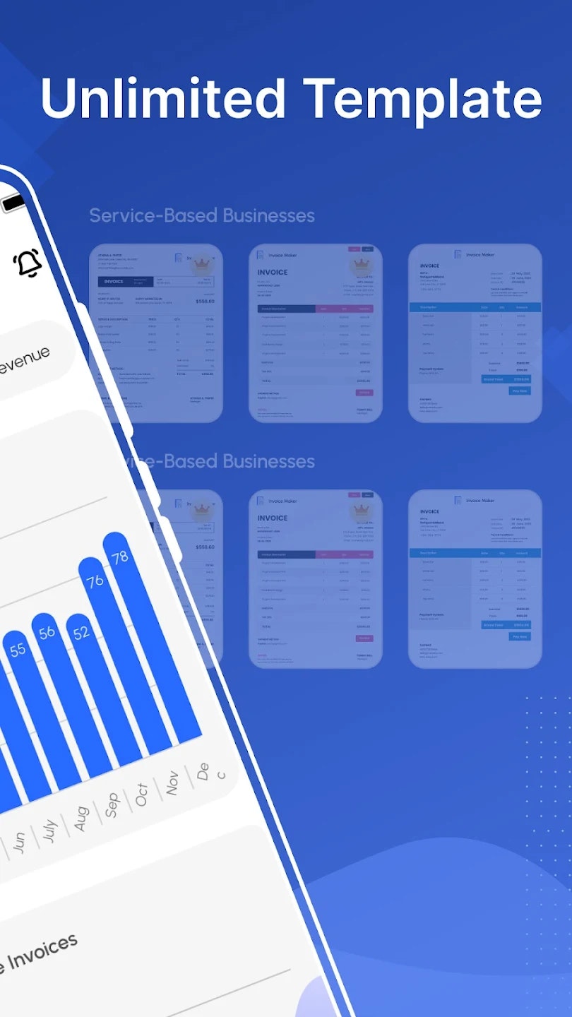 Instant Invoice Maker - Screenshot 5 showing product features and functionality