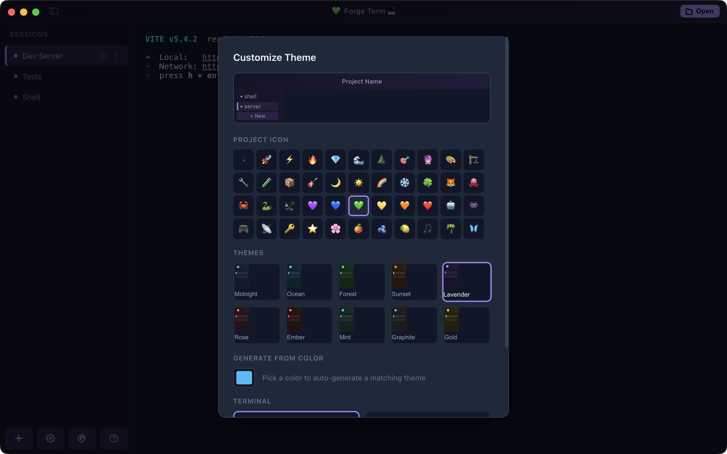 ForgeTerm gallery image