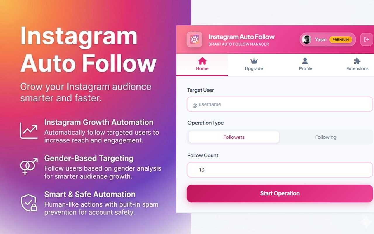 Instagram Auto Follow gallery image