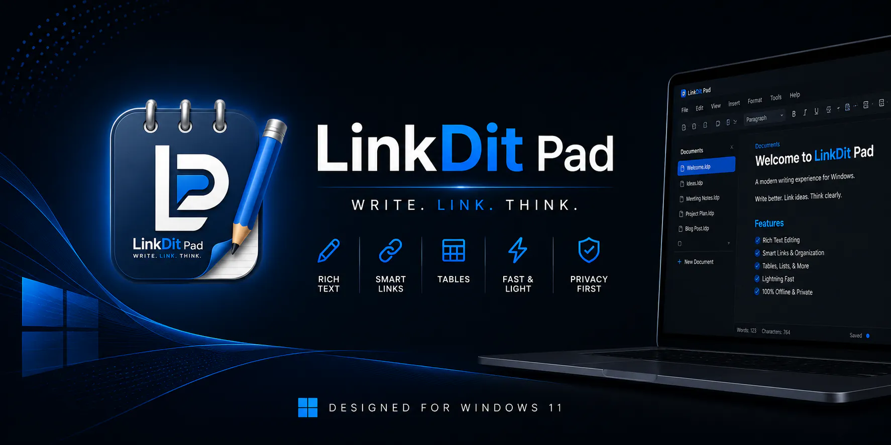 LinkDit Pad gallery image