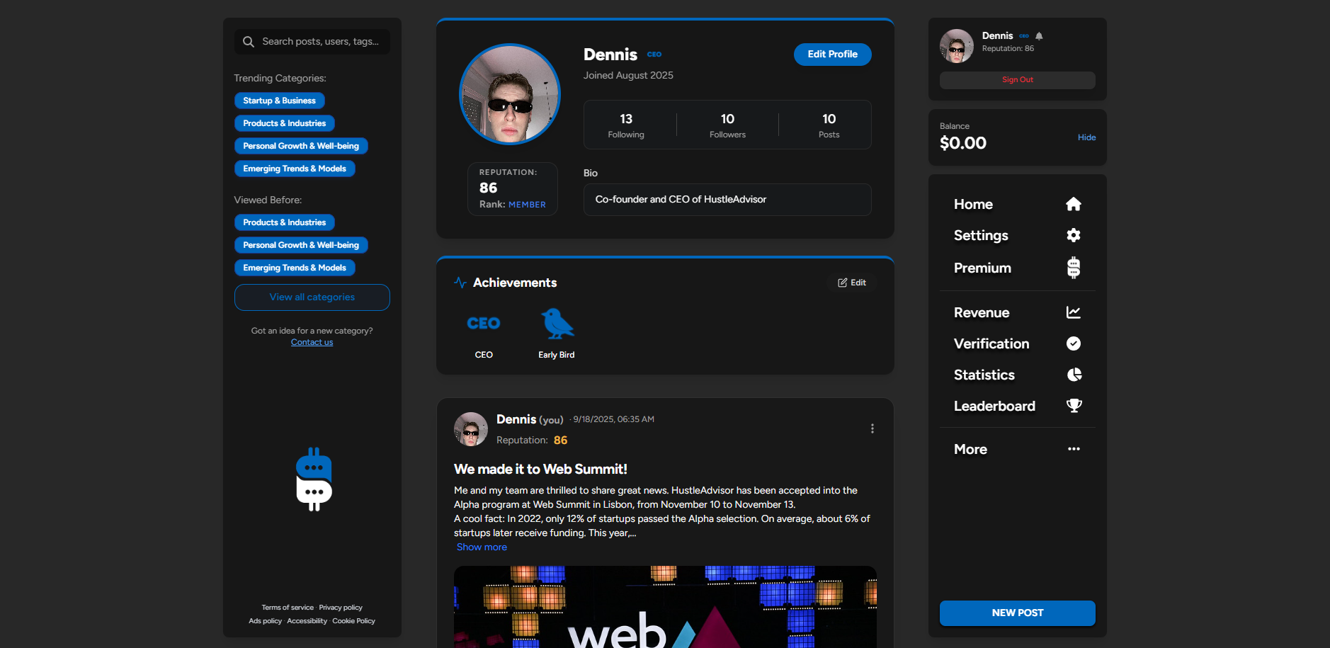 HustleAdvisor gallery image