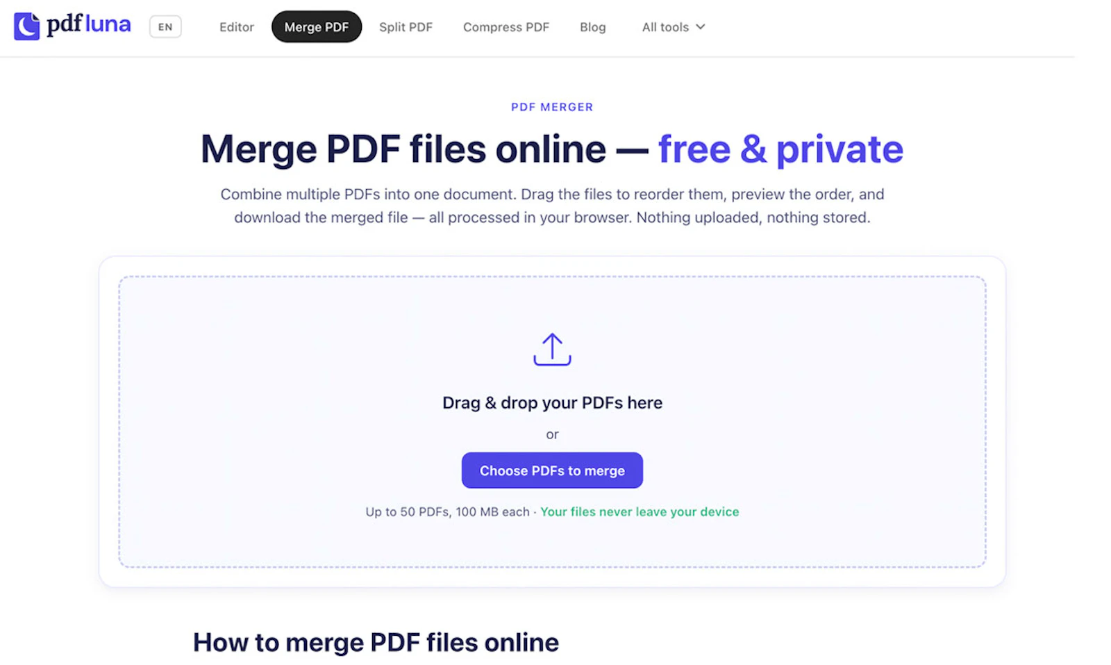 PDFluna screenshot 1