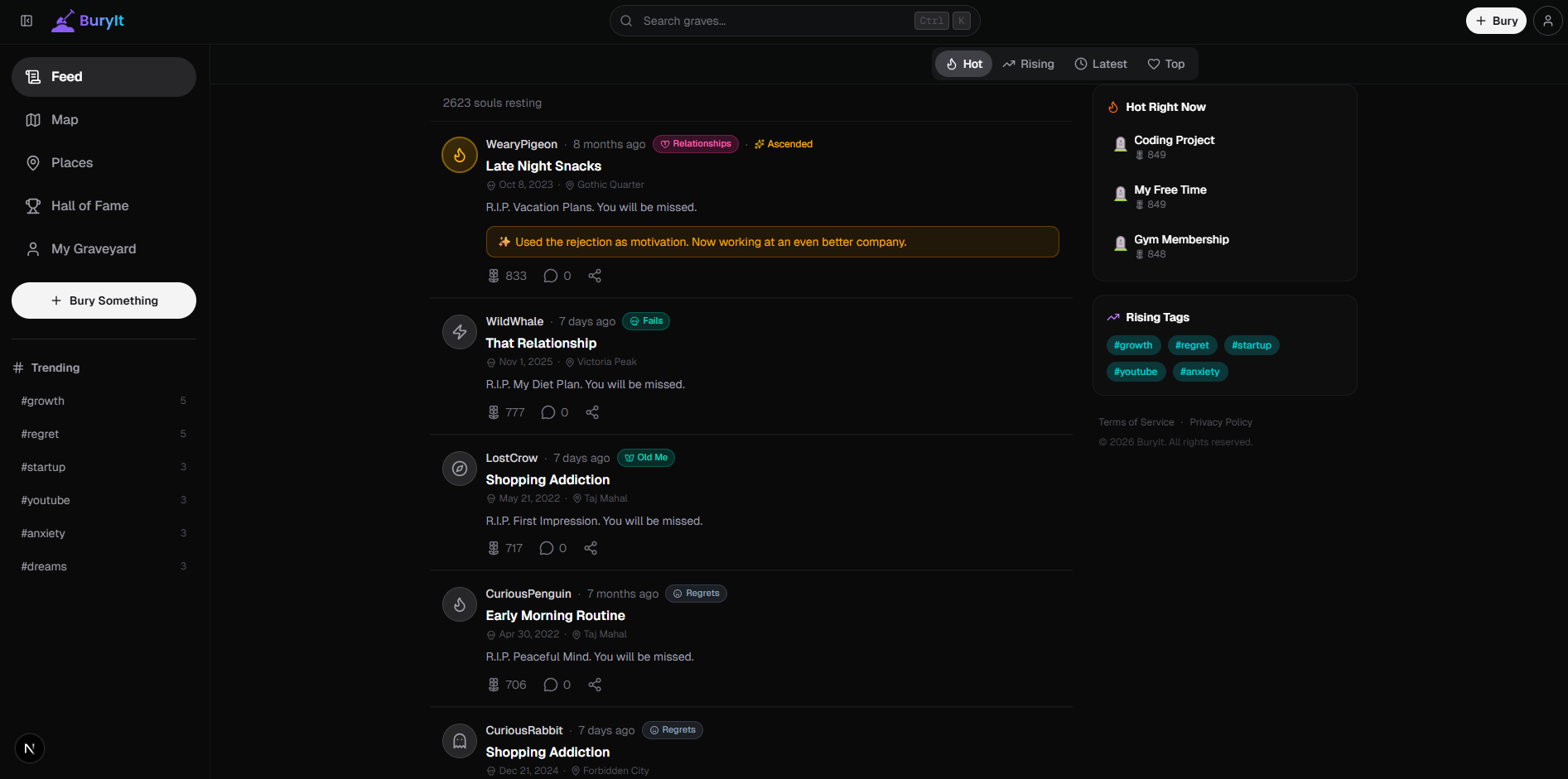 BuryIt gallery image