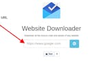 Website Dwloader - Take website offline image