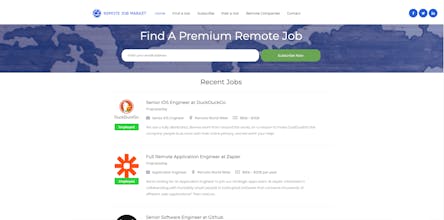 Remote Job Market gallery image
