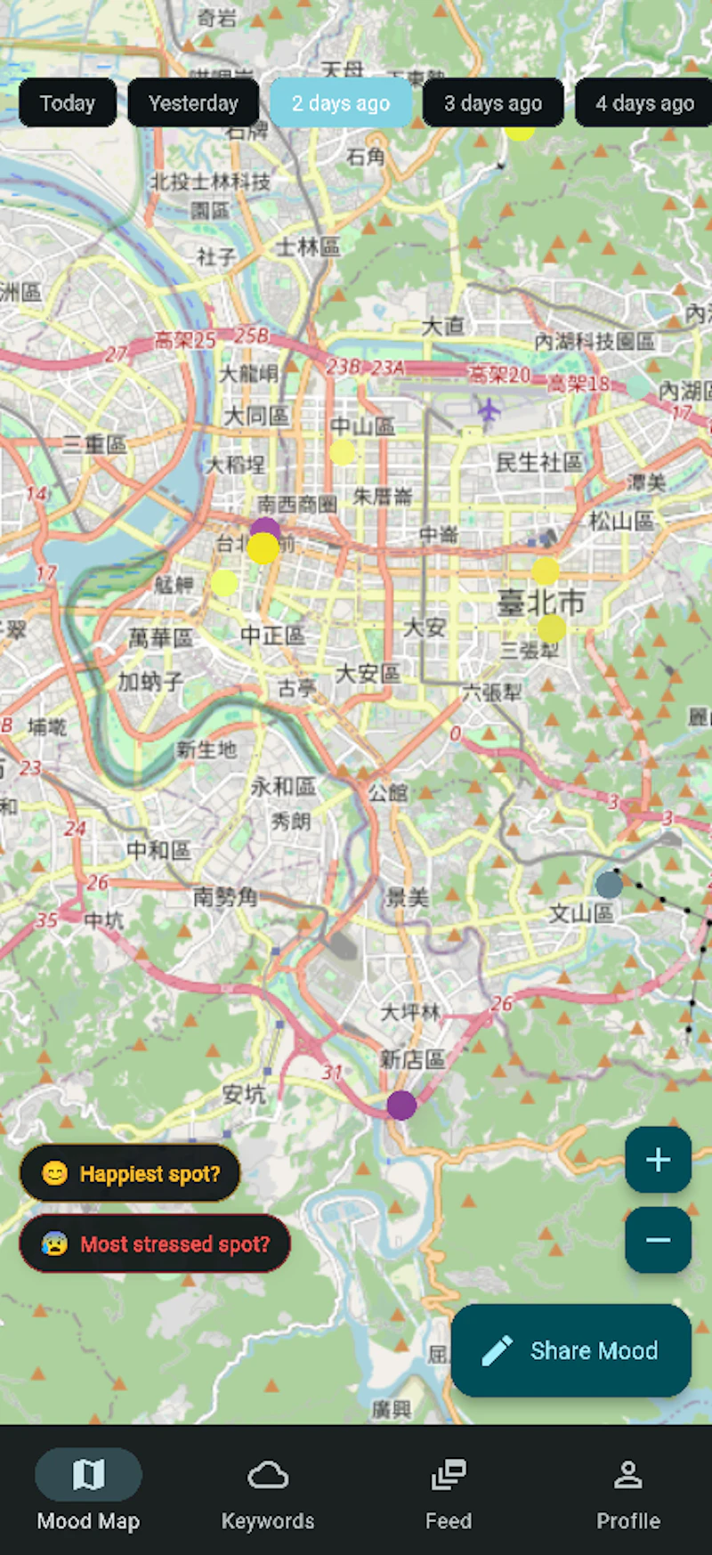 Mood AI Map screenshot 6
