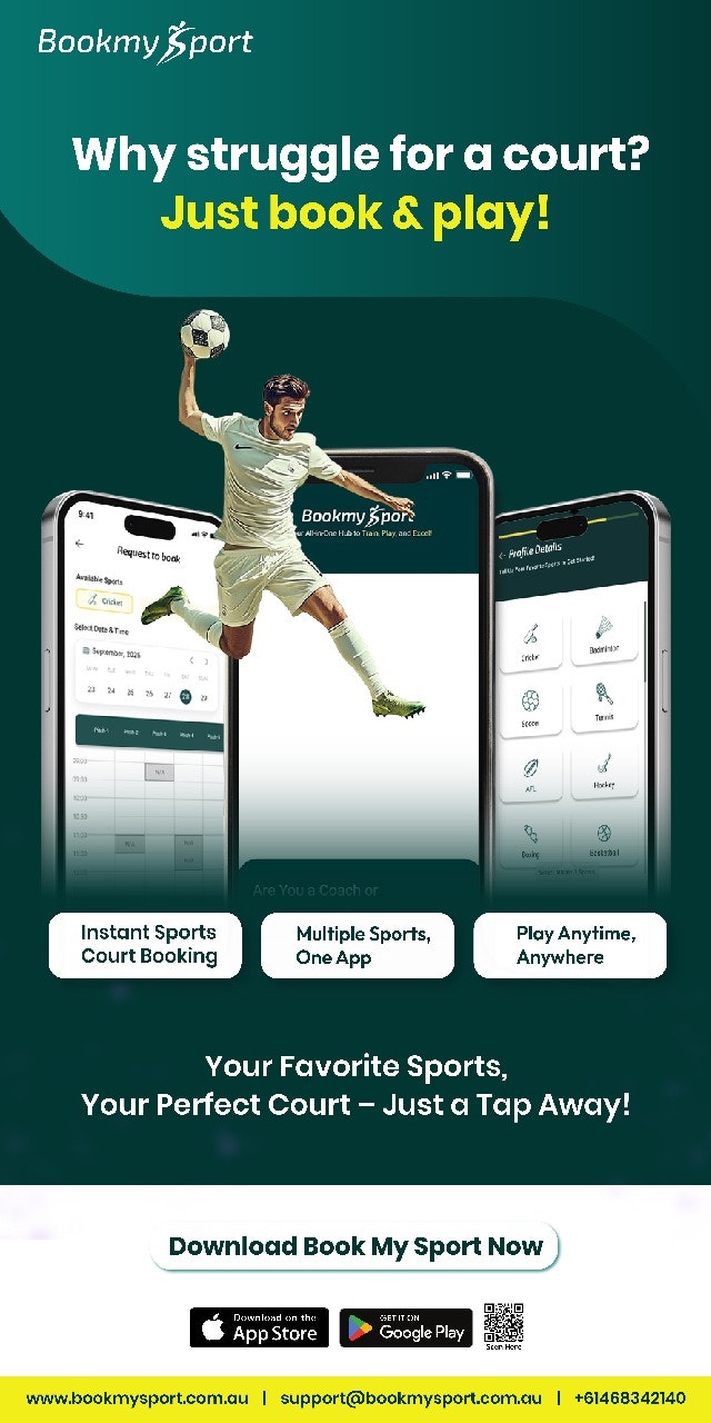 Bookmysport - Mahkemeleri bulun.Oyuncularla tanışın.Parçalayın. medya 2