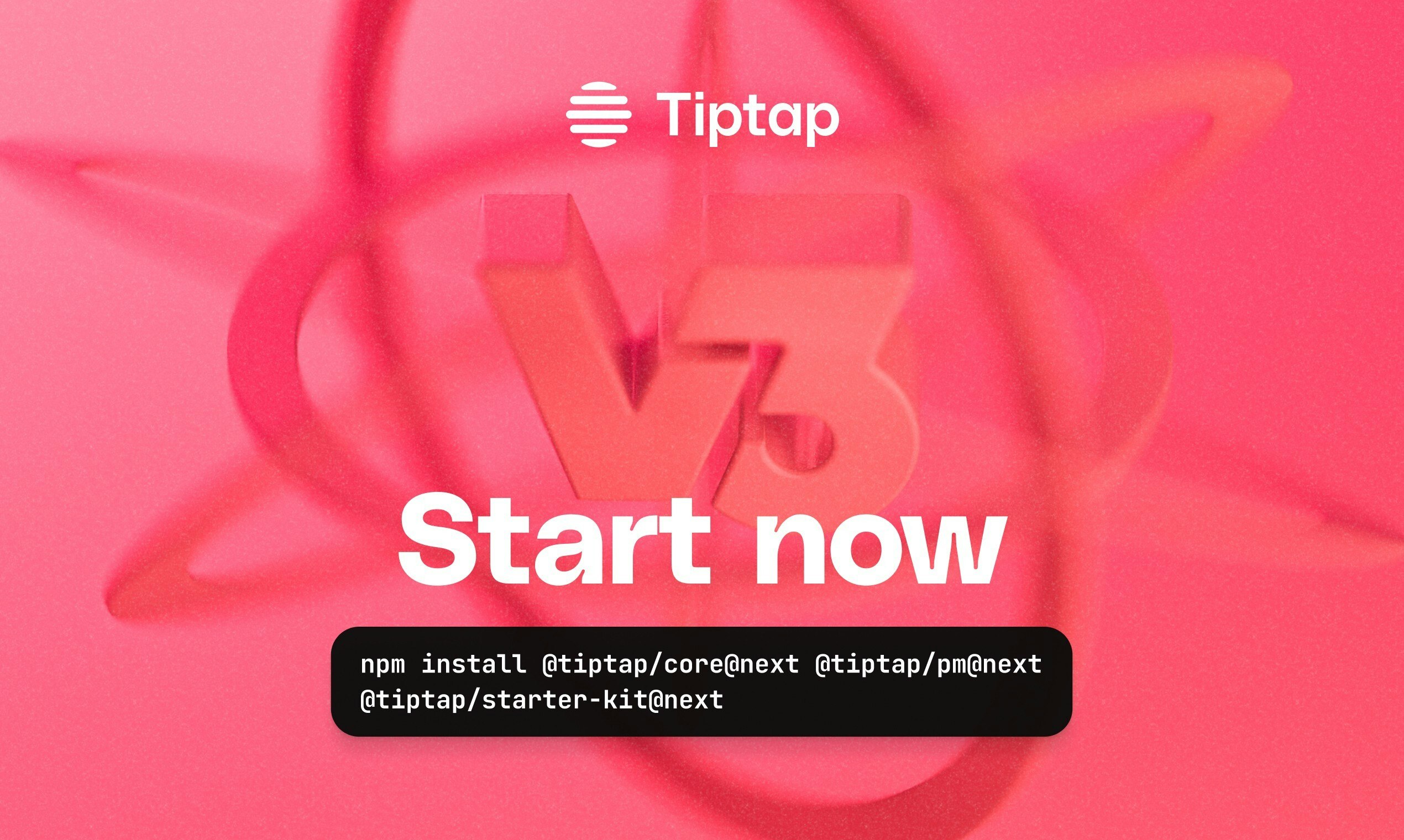 Media Tiptap Editor 3.0 beta - Editor sumber terbuka yang fleksibel untuk pemaju web moden 4