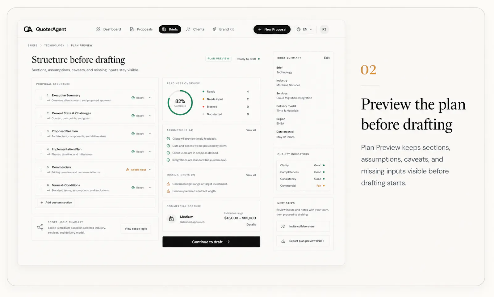 QuoterAgent screenshot 3
