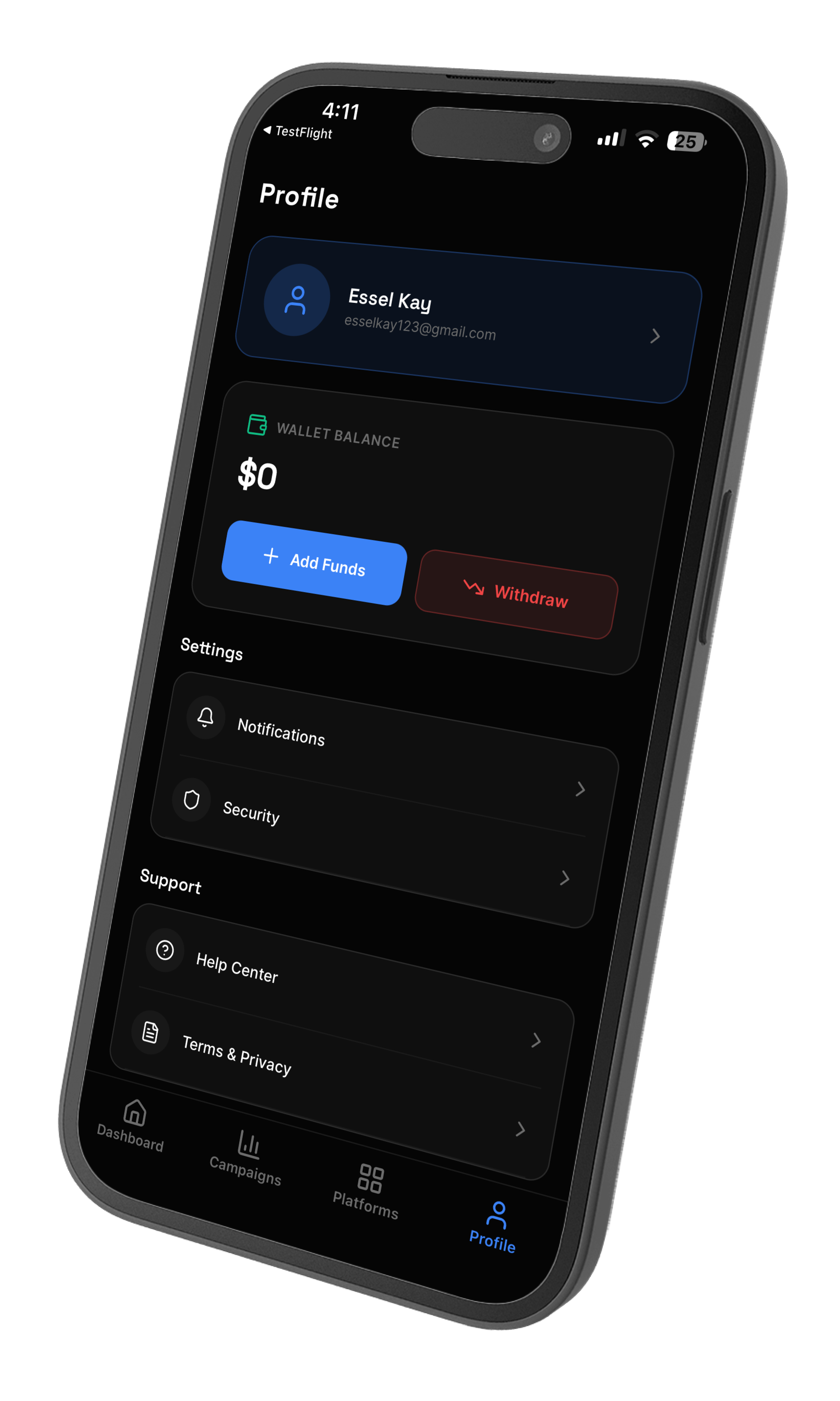DriftLynx - Screenshot 2 showing product features and functionality