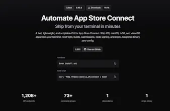 App Store Connect CLI gallery image