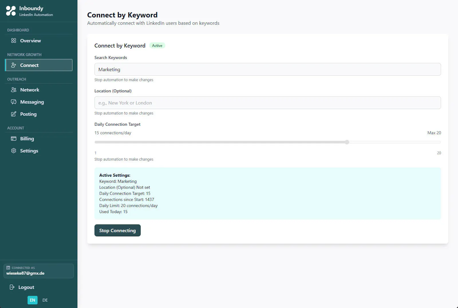 Inboundy screenshot 5