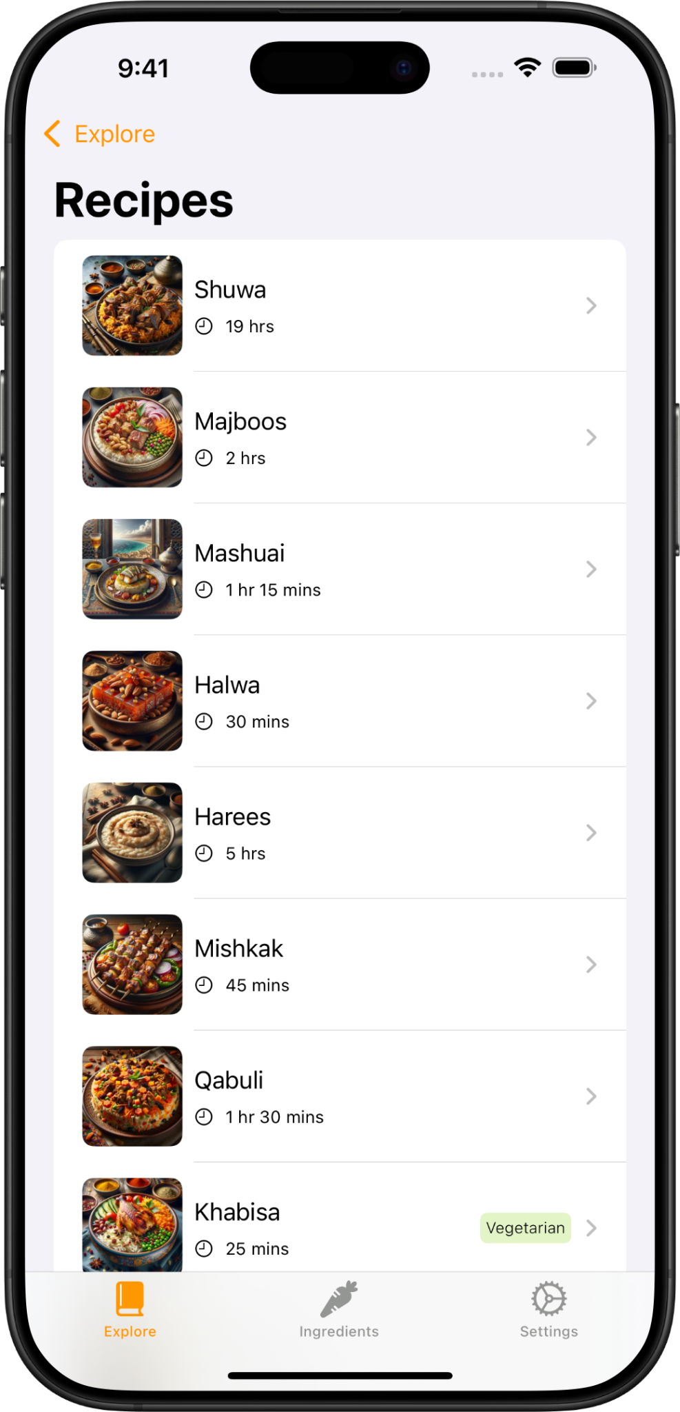 Media Plat bersih - Aplikasi Resipi Memasak untuk iOS dan Android 2