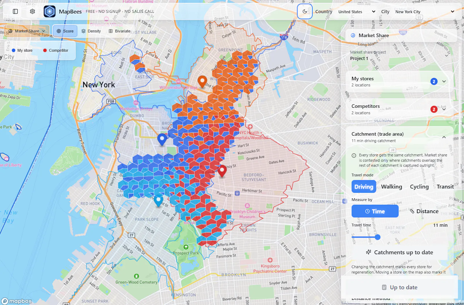 MapBees screenshot 4