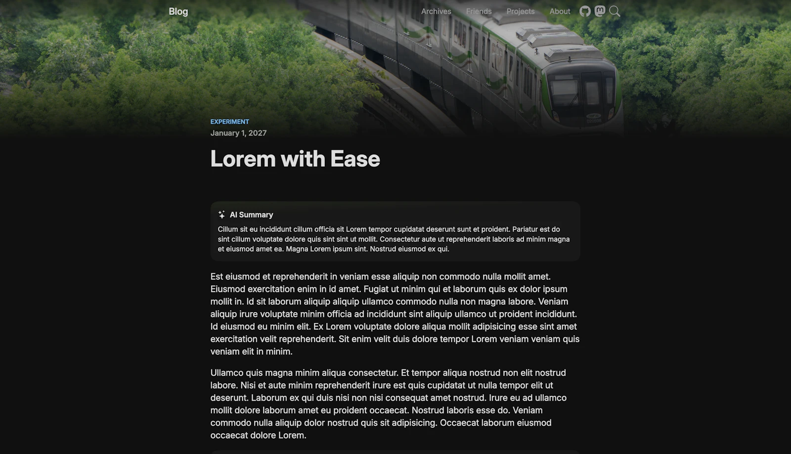 Hexo Theme Cupertino screenshot 4