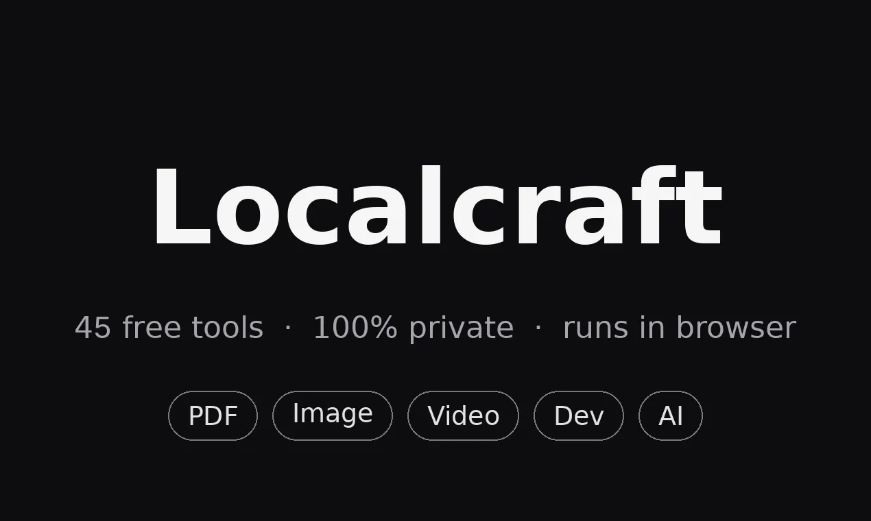 Localcraft